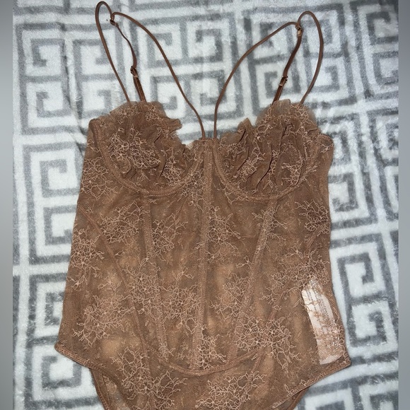Zara Tops - ZARA Lace Body Suit